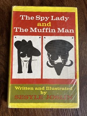 The Spy Lady And The Muffin Man, Joslin, VTG HC Book, Ex-library, 1971 - Image 1 of 4