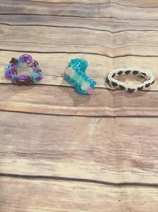 Set di 3 bracciali con telaio arcobaleno - Foto 1 di 5
