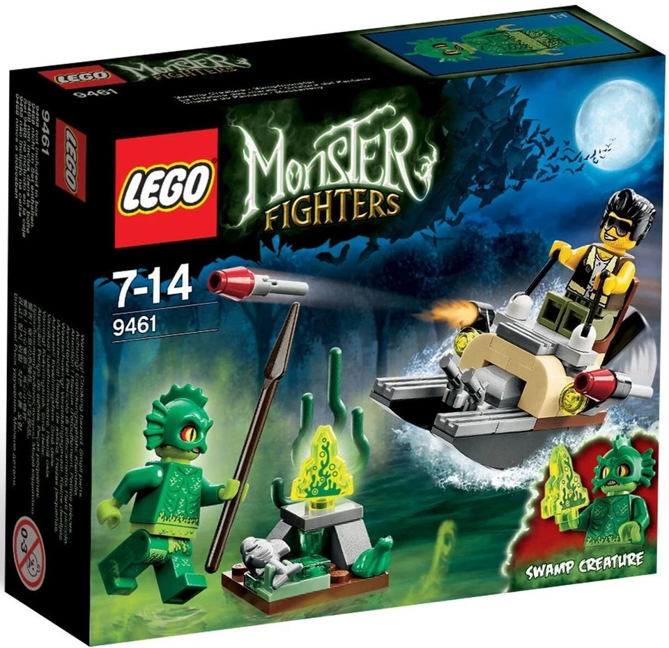 LEGO 9461 Monster Fighters THE SWAMP CREATURE from the black lagoon movie frog - Image 1 of 4