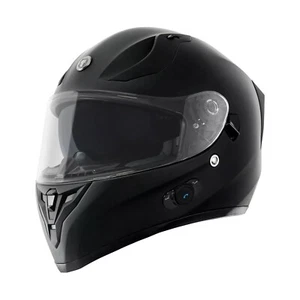 Casco de motocicleta Full Face Torc T15B Street Bluetooth mate plano negro pequeño - Imagen 1 de 5