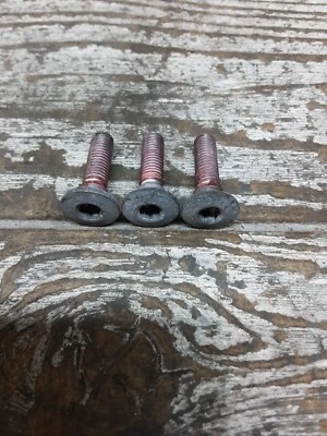 2009 09 94-09 Kawasaki Ninja 500 500R freno de disco trasero rotor pernos herrajes Foto 1 de 4