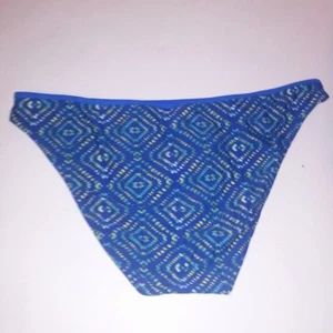 Joe Boxer Swim Suit Bikini Bottom XXL Blue Green Geo - Picture 1 of 3
