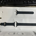 Véritable bracelet Apple Watch Sport 42 mm 44 mm noir S/M M/L ENSEMBLE de bretelles
