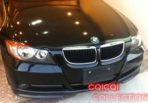 Unpainted BMW 2005~2008 E90 E91 3-series OEM type 2pcs front splitter spoiler◎ - Picture 1 of 2
