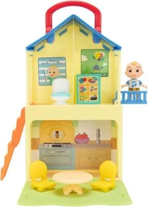 CoComelon Pop N House Play Set Kids TV Show Playset with JJ & Jellybean Figures - Picture 1 of 4