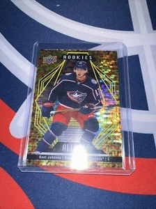 Kent Johnson 2022-23 Upper Deck Allure Rookie Gold Glitter Bomb /199 #144 - Picture 1 of 1