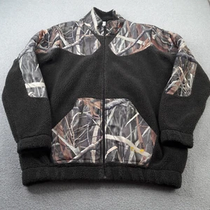Slognac Mens Jacket XXL 2XL Camo Hunting Shooting Full Zip Warm Fleece Adult - Picture 1 of 10