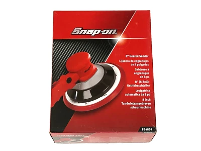 Herramientas Snap On Nuevo PS4809 Rojo Neumático 1000 RPM 8" Engranaje Ajustable Agarre Lijadora Foto 1 de 4