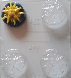 SUNBURST STAMPO PER CIOCCOLATO O SAPONE AL SOLE   - Foto 1 di 2