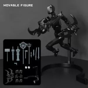 Multi-Jointed Dummy 3D Printed Mannequin Luminous Magnet Figures Kids Adults - Picture 1 of 20