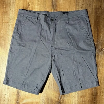 Shorts masculino AG Adriano Goldschmied 38R grifo relaxado cáqui azul chino - Imagem 1 de 4