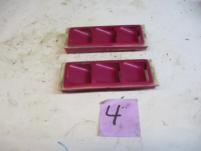 1991 Ski Doo Safari 377 Snowmobile R & L Side Hood Vents - Image 1 of 3