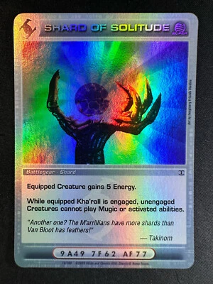 Chaotic Shard of Solitude 76/100 FU 1st Edition Super Rare Battlegear NM/LP - Image 1 of 2