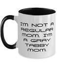Gray Tabby Cat Gifts For Friends I'm Not A Regular Mom I'm A Gray Tabby Mom