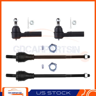 For 2003-2005 CHEVROLET EXPRESS 2500 GMC 4x Suspension Inner Outer Tie Rod Kit - Image 1 of 4
