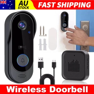 Tuya Wireless WiFi Video Doorbell Smart Phone Door Ring Intercom Security Camera - Picture 1 of 18