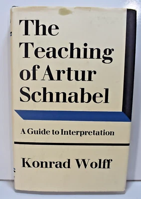 The Teaching of Artur Schnabel Guide to Interpretation Hardcover Autographed - Image 1 of 4