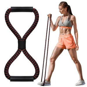 Multifunctional 8 Resistance Band Stretching Bands for Exercise Arms Fitness ... - Picture 1 of 7