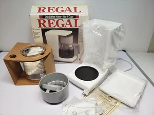 VINTAGE Regal K7564GY 4-10 Cup Drip CoffeeMaker - NEW OLD STOCK - Picture 1 of 12