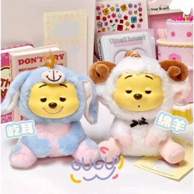 MINISO Winnie The Pooh Travieso Fiesta Peluche Vinilo Juguete Caja Ciega Regalo Cumpleaños JUGUETE Foto 1 de 4
