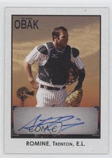 2010 TRISTAR Obak Auto Black /50 Austin Romine #A31 Auto