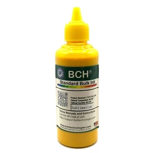 Tinta de sublimación amarilla estándar BCH 100 ml para Epson (IS100Y-CE) - Imagen 1 de 4