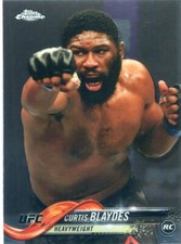 2018 Topps UFC Chrome CURTIS BLAYDES RC ROOKIE Base Card No 6
