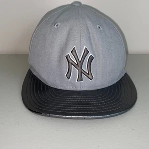New Era 59Fifty New York Yankees Fitted Hat Cap Gr. 7 3/8 grau - Bild 1 von 6