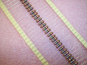 QTY (100) 750K Ohm 1W 1% INDUSTRIAL PRECISION METAL FILM RESISTORS CCF60-750K-1% - Picture 1 of 2