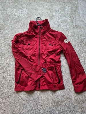 Jaqueta de náilon vermelha Burberry - Imagem 1 de 4