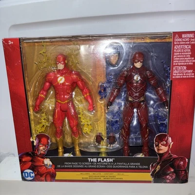 Figura de acción DC Comics Multiverse The Flash - Juego de 2 Foto 1 de 4