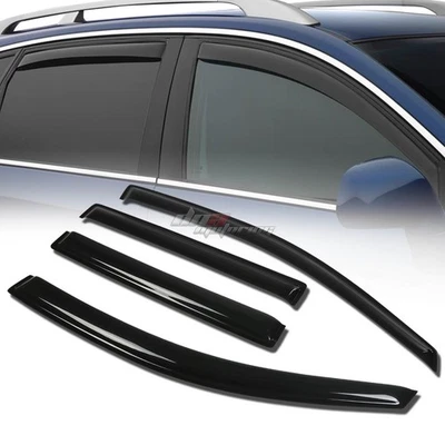 PARA 04-14 ARMADA WA60 VK TINTE HUMO VENTANA VISERA CORTINA/VENTILACIÓN VIENTO/LLUVIA DEFLECTOR Foto 1 de 4