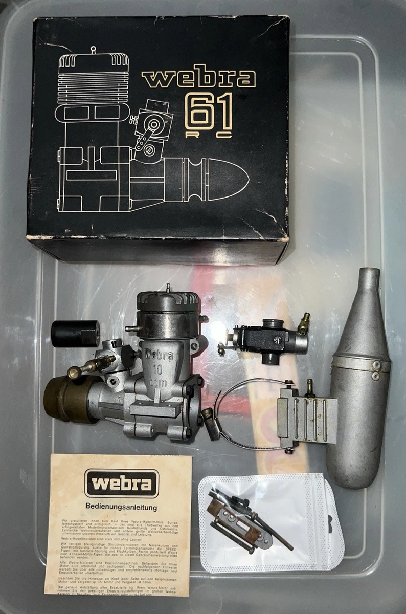 webra エンジン Webra Hobby RC Motor/Engine, Exhaust & Fuel System Parts