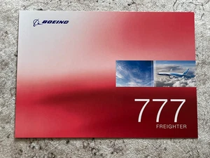 Boeing 777 Freighter promotional leaflet - 2009 - Picture 1 of 3