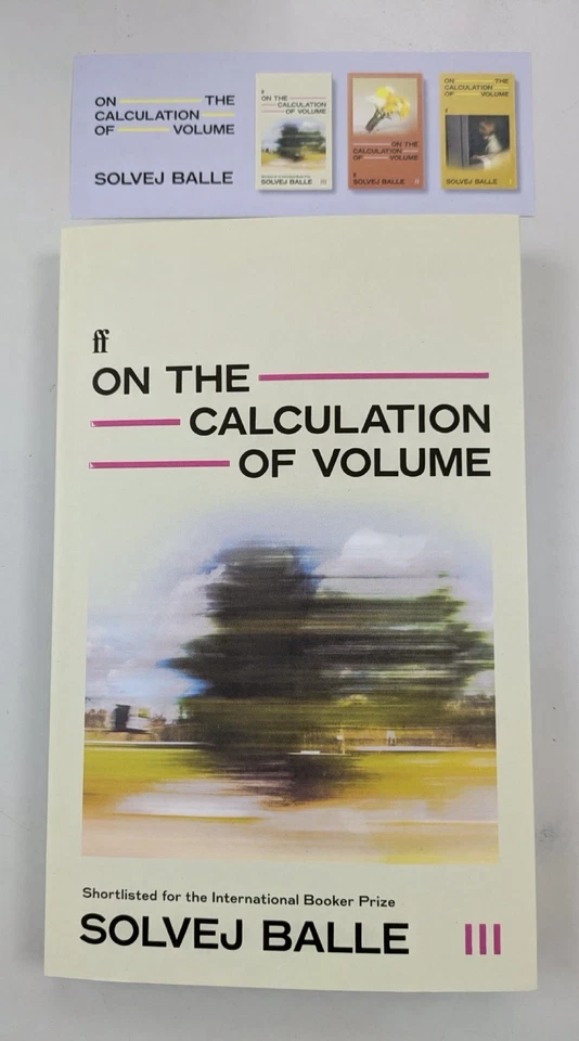 SIGNED - On the Calculation Of Volume III By Solvej Balle New 1st Ed Paperback - Image 1 of 1