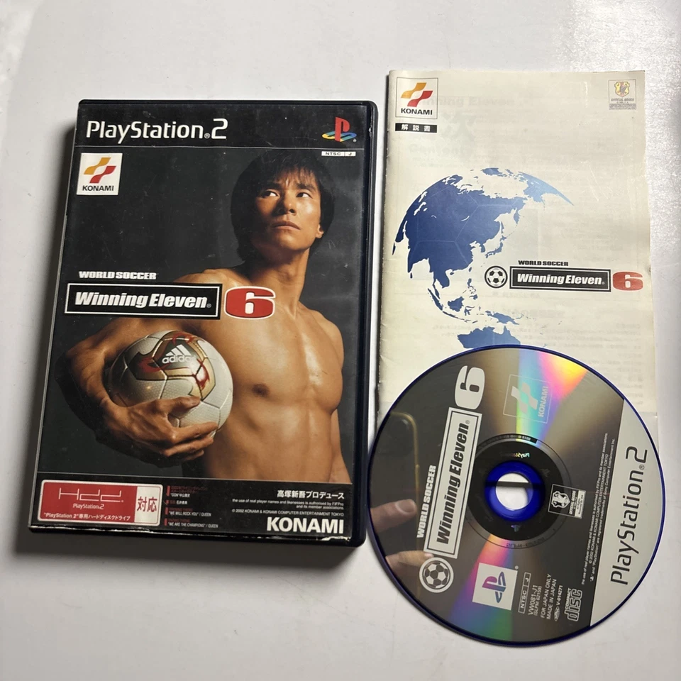 World Soccer Winning Eleven 6 PS2 Sony PlayStation NTSC-J JAPAN Game Complete - Image 1 of 4