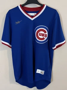 Nike Chicago Cubs Royal Blue Cooperstown Collection 80’s Era Jersey Size Medium - Bild 1 von 9