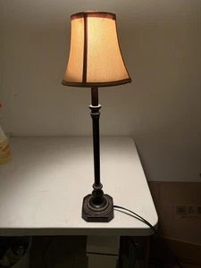 Vintage Decorative Buffet/Table Lamp 23” Bronze Finish - Picture 1 of 7