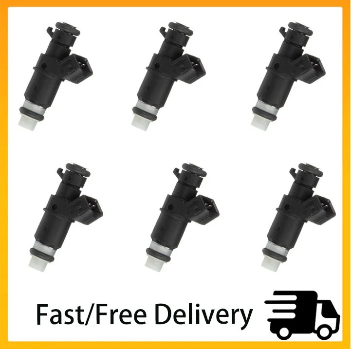 Nuevo inyector de combustible para HONDACORD ODYSSEY PILOT ACURA ILX MDX SATURN VUE 6 piezas Foto 1 de 4