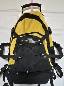 Rudy Project gelb & schwarz Rucksack Tasche Wandern verstellbare gepolsterte Träger  - Bild 1 von 14