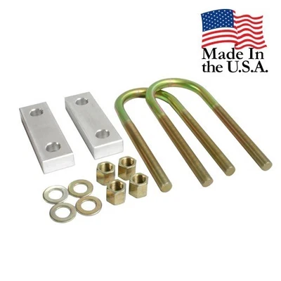 Lowering Blocks Rear 60-72 Chevy GMC C-10 / C-20 Truck w Coil Spring Rear End 1" - Image 1 of 4