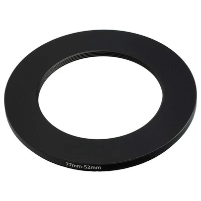VHBW Step Down Ring Adapter 77mm auf 52mm für Universal für Casio Fujifilm Kodak Can