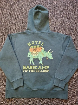 Moletom com capuz Mountain Hardware Hotel Basecamp feminino médio caminhada ao ar livre - Imagem 1 de 4