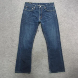 Jeans Levi's 527 uomo 36x32 blu lavaggio scuro bootcut jeans - Foto 1 di 12