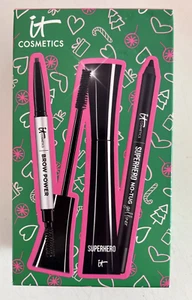 IT Cosmetics Superhero Superstar Trio Set Transforming Lash, Liner & Brow - Picture 1 of 4