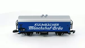Märklín Mini-Club 8603 Kulmbacher Beer Reefer Car Rail Train Car Z Marklin - Picture 1 of 10