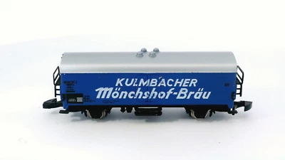 Märklín Mini-Club 8603 Kulmbacher Beer Reefer Car Rail Train Car Z Marklin - Image 1 of 4