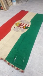VERY RARE HUNGARIAN WAR FLAG PREY WAR WW1 HADI Zászló 1896 -1915 ALI CHIUSE - Foto 1 di 12