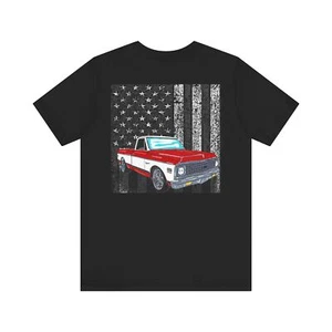 Vintage Chevy C10 Truck Graphic T-Shirt – Classic Pickup Enthusiast Tee - Picture 1 of 21