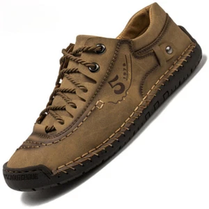 Men's Casual Shoes Loafers Comfortable Outdoor Sneakers Soft Flats Driving Shoes - Picture 1 of 29